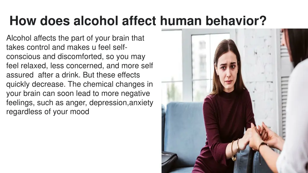 how does alcohol affect human behavior