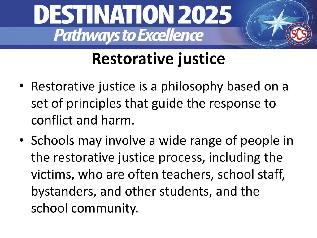 restorative justice