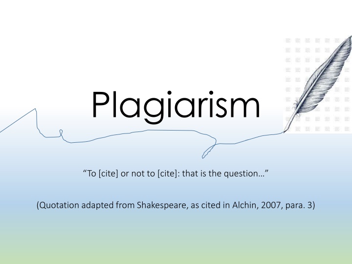 plagiarism