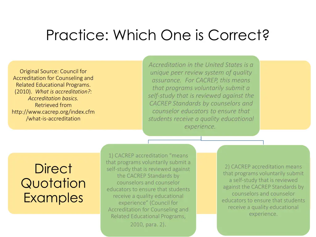 practice which one is correct 2