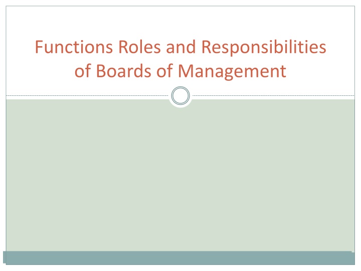 functions roles and responsibilities of boards