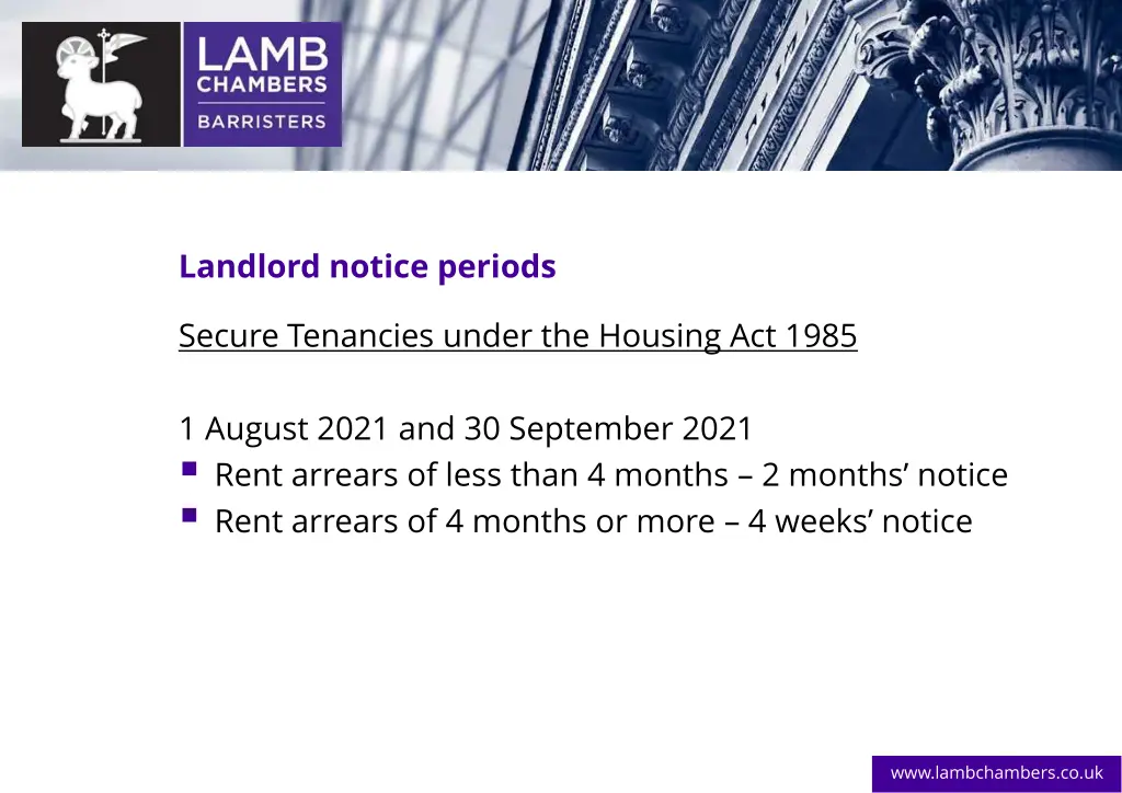 landlord notice periods 10