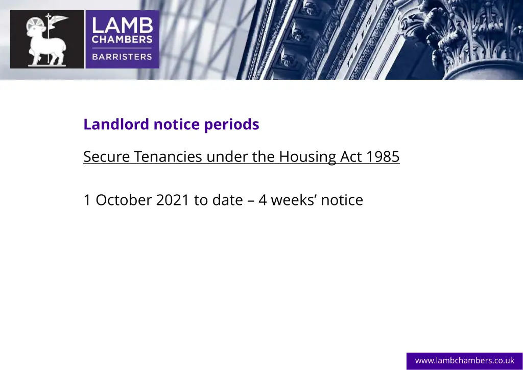 landlord notice periods 11