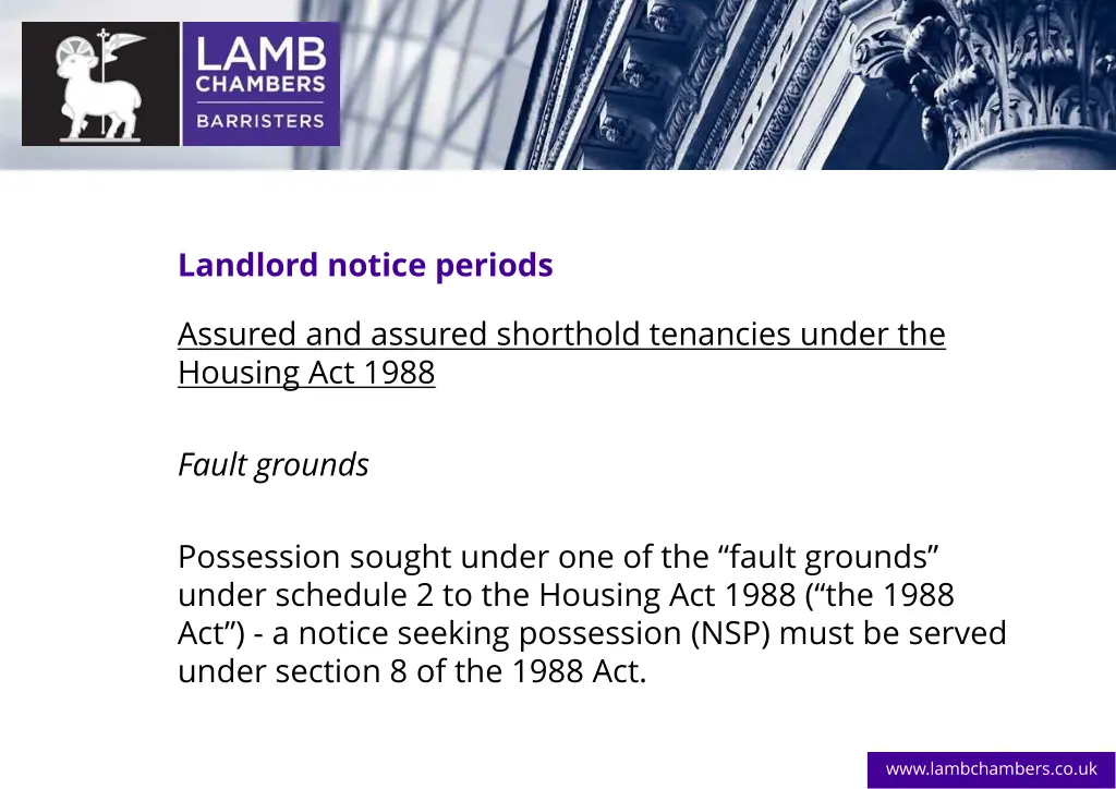 landlord notice periods 12