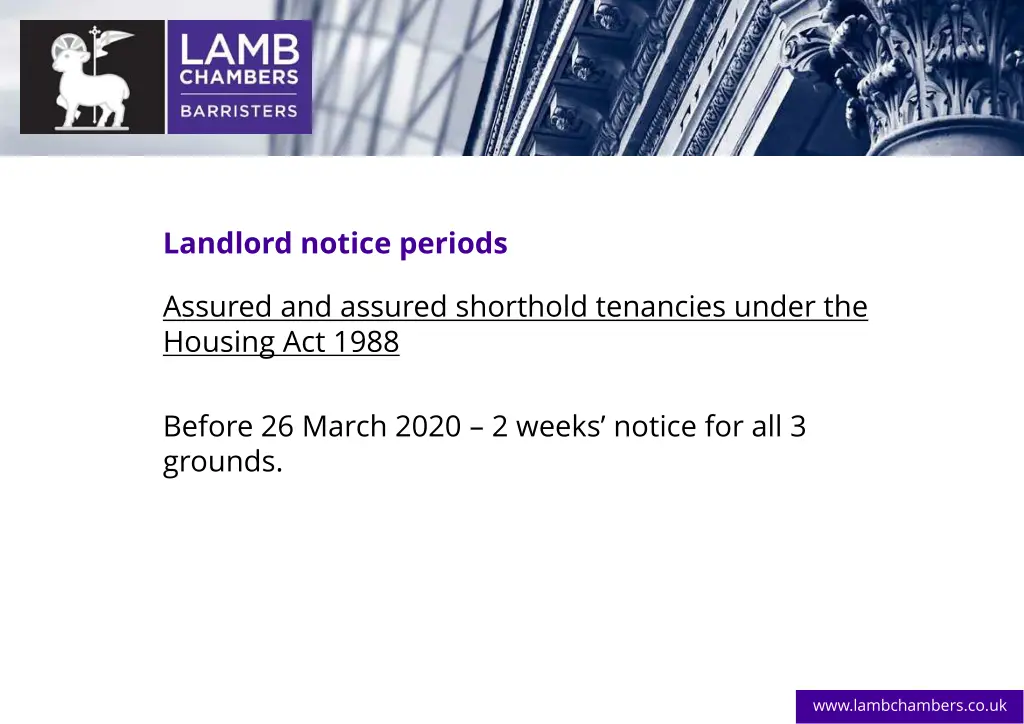 landlord notice periods 14