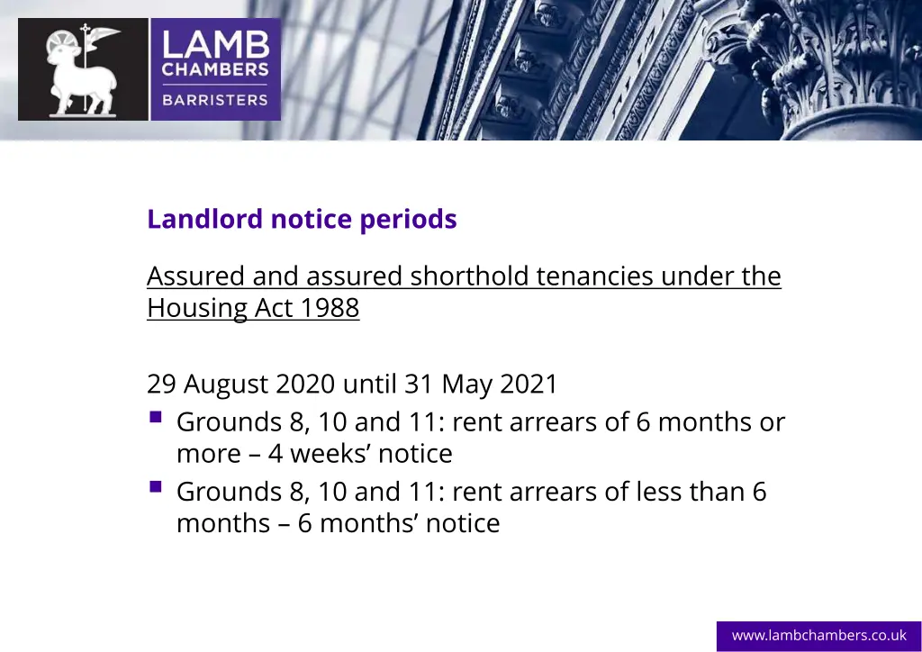 landlord notice periods 16