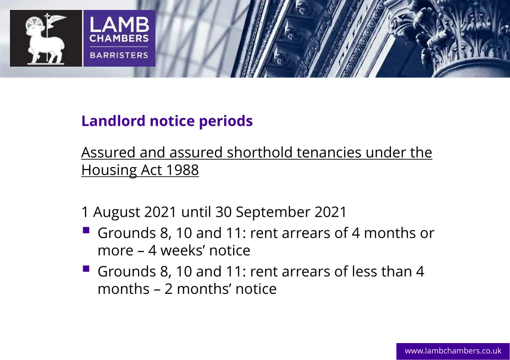 landlord notice periods 18