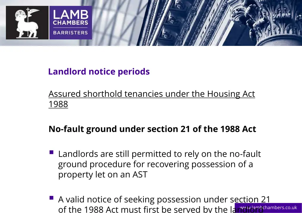 landlord notice periods 20