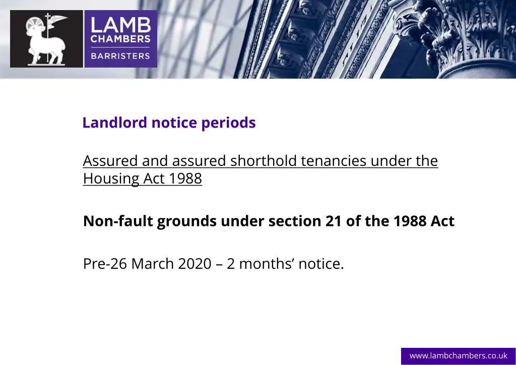 landlord notice periods 22