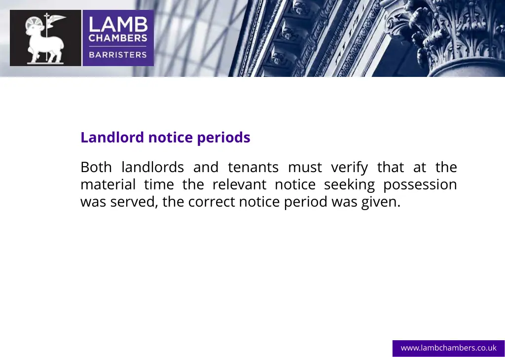 landlord notice periods 3