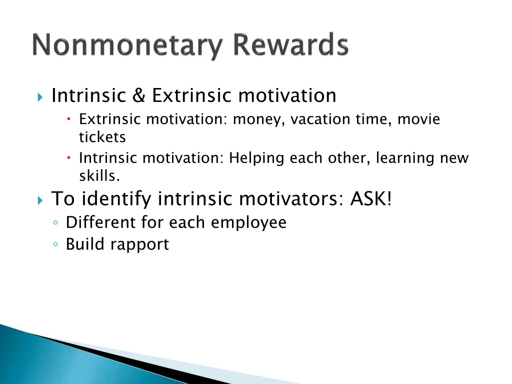 intrinsic extrinsic motivation extrinsic