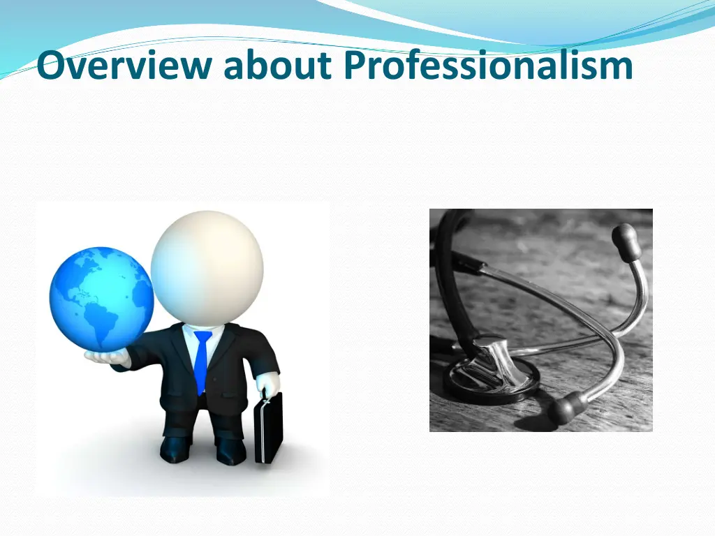 overview about professionalism