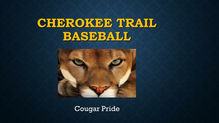 cherokee trail baseball