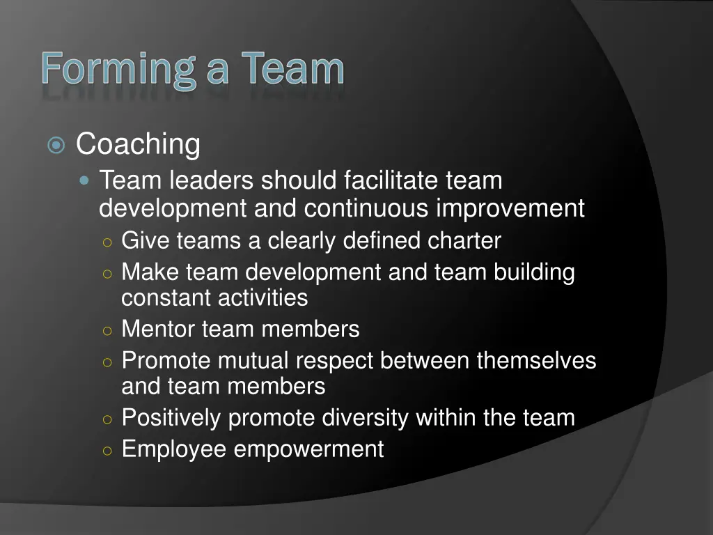 forming a team forming a team 3