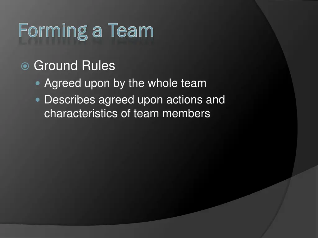 forming a team forming a team 8