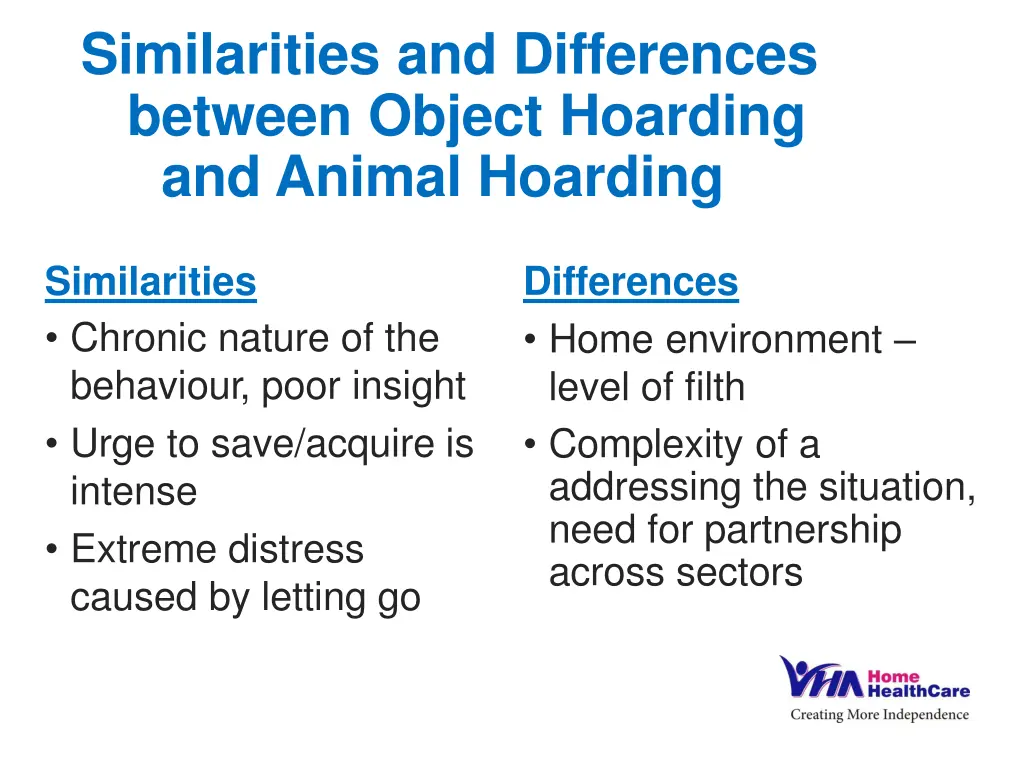 similarities and differences between object