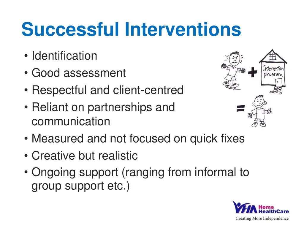 successful interventions