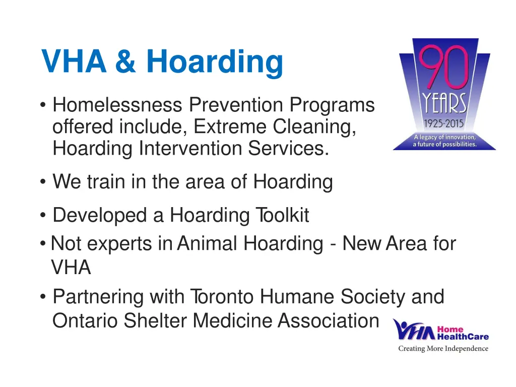 vha hoarding