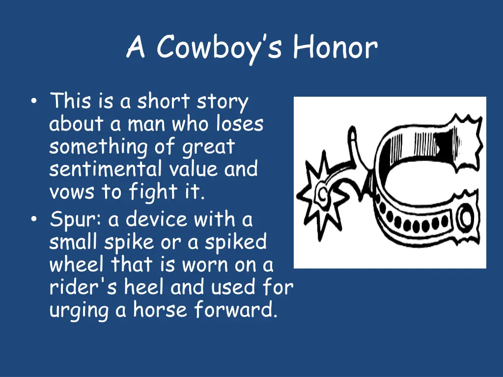 a cowboy s honor