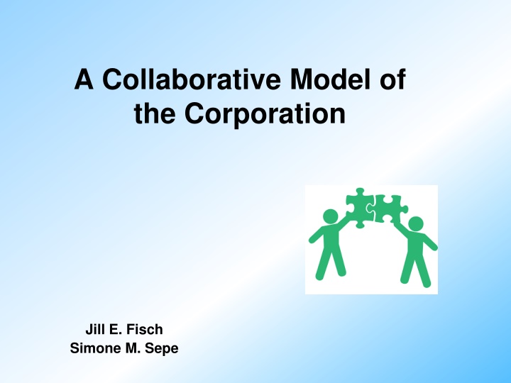 a collaborative model of the corporation