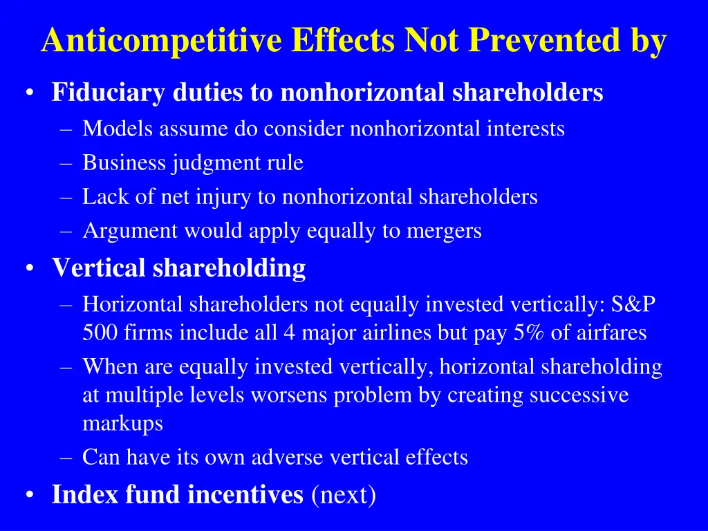 anticompetitive effects not prevented by