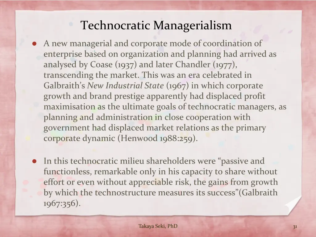 technocratic managerialism