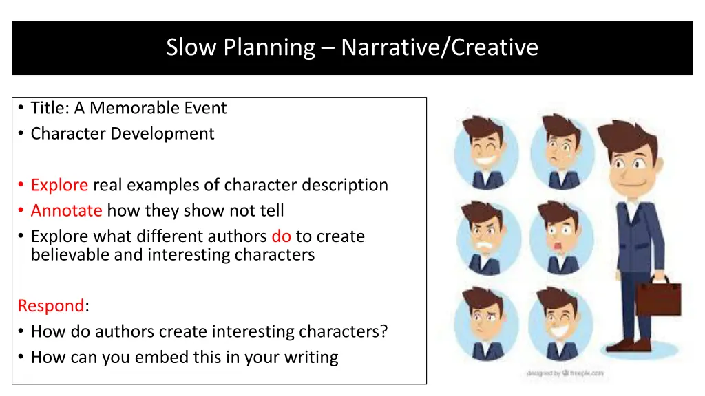 slow planning narrative creative 2