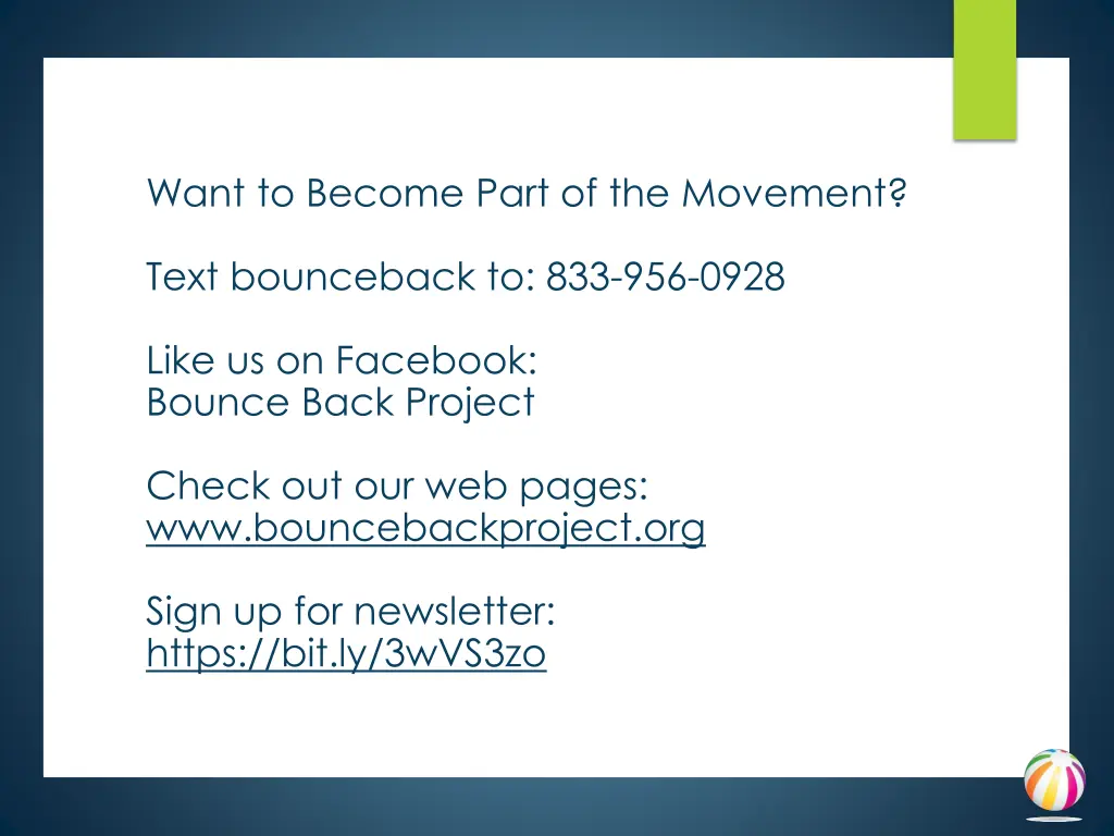 want to become part of the movement