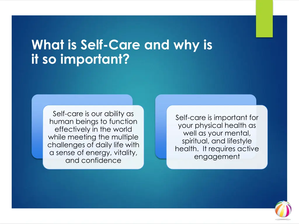 what is self care and why is it so important