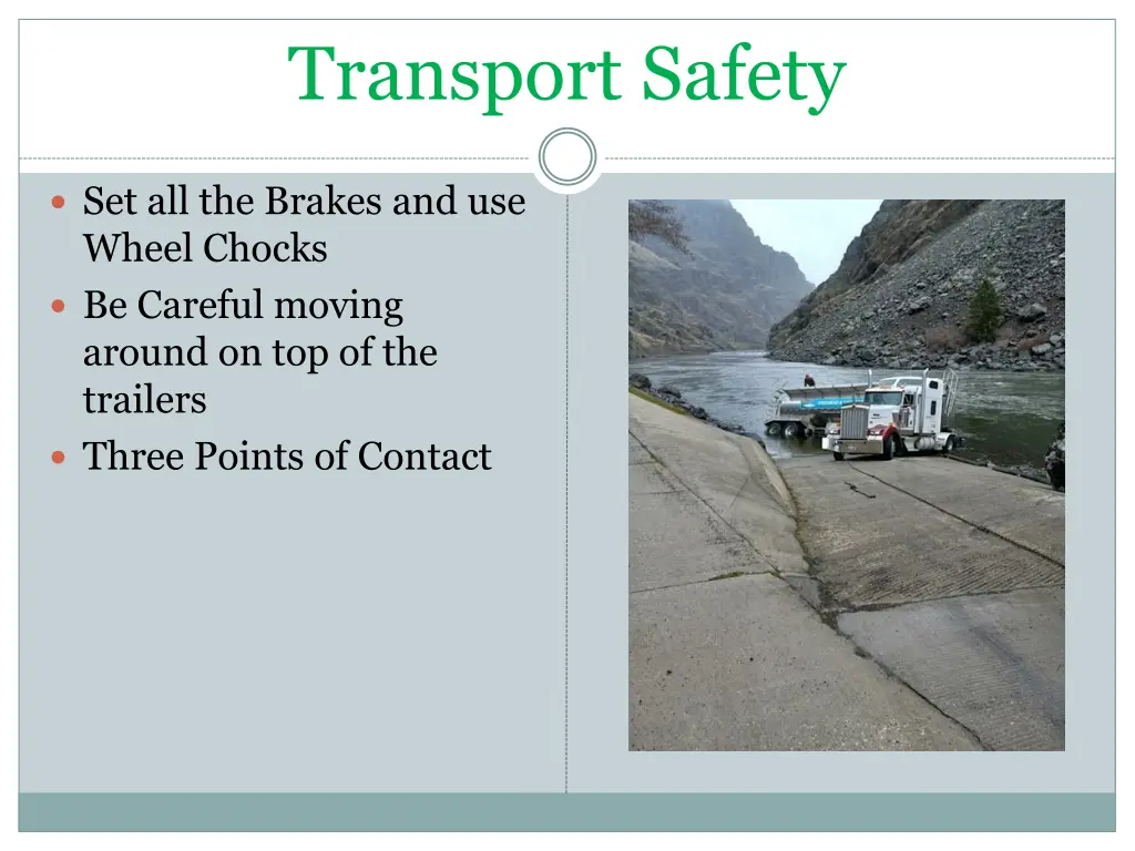 transport safety