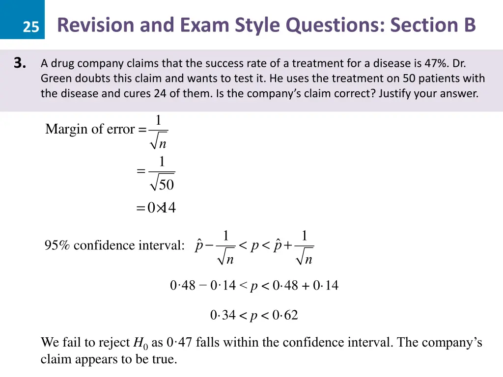 25 revision and exam style questions section b 10