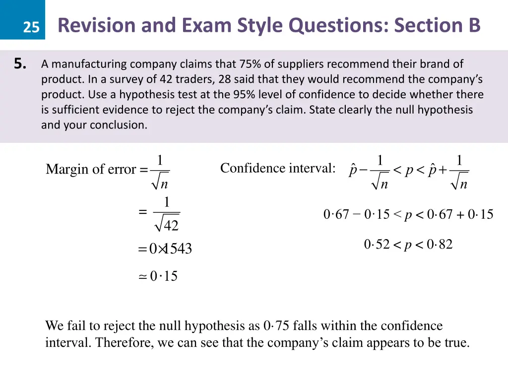 25 revision and exam style questions section b 14