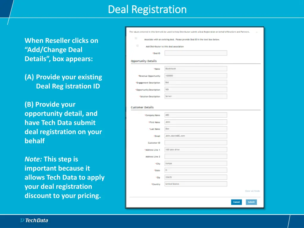 deal registration deal registration