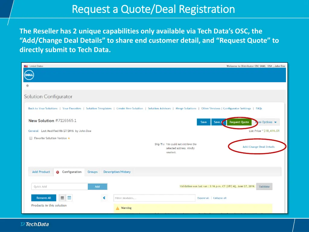 request a quote deal registration request a quote