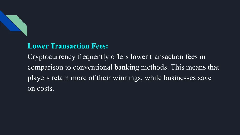 lower transaction fees cryptocurrency frequently