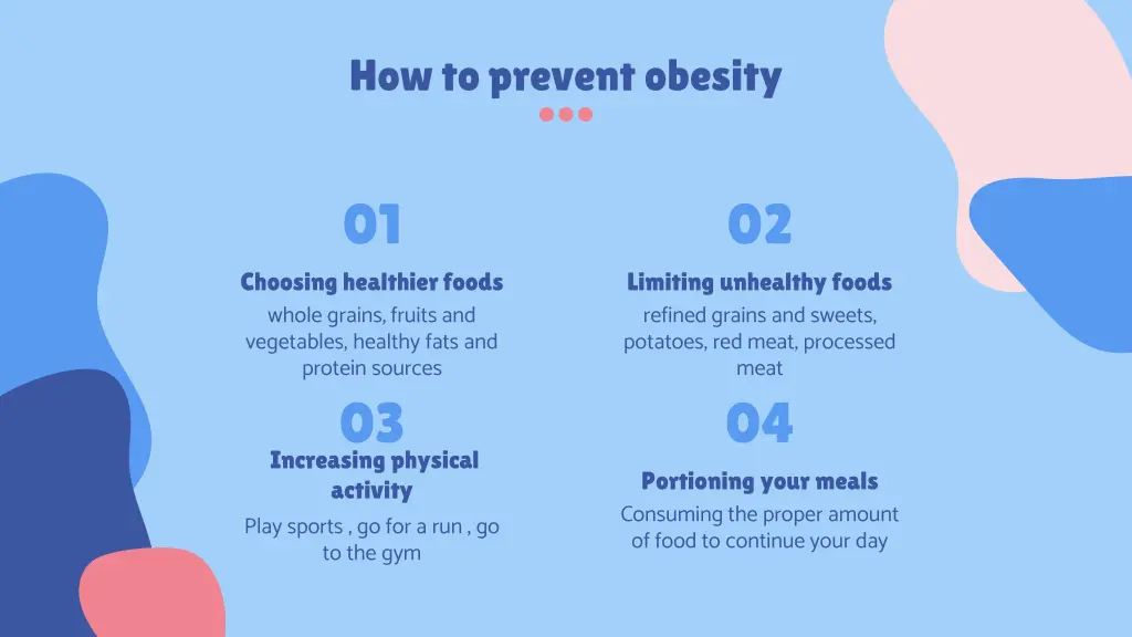 how to prevent obesity