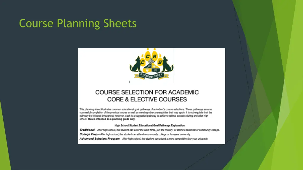 course planning sheets 2