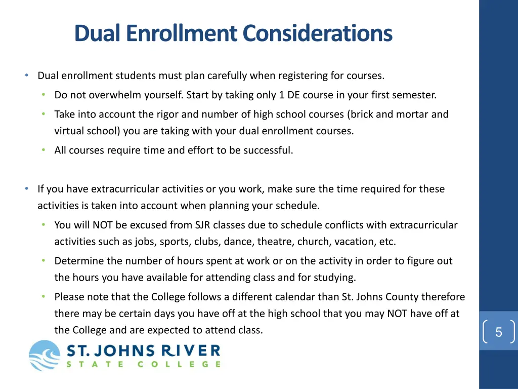 dual enrollment considerations 1