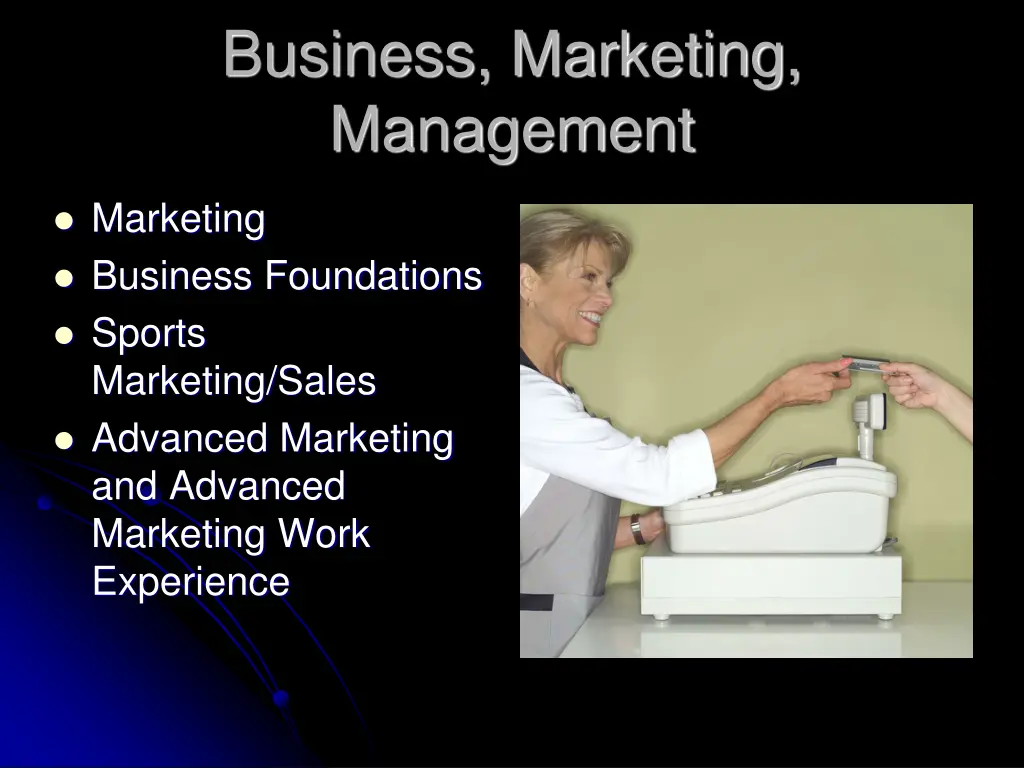 business marketing management