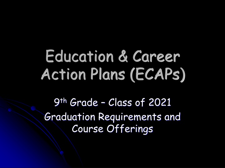 education career action plans ecaps