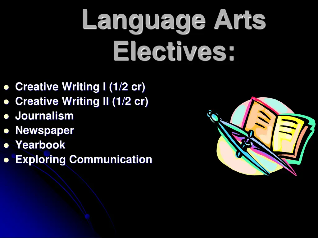 language arts electives