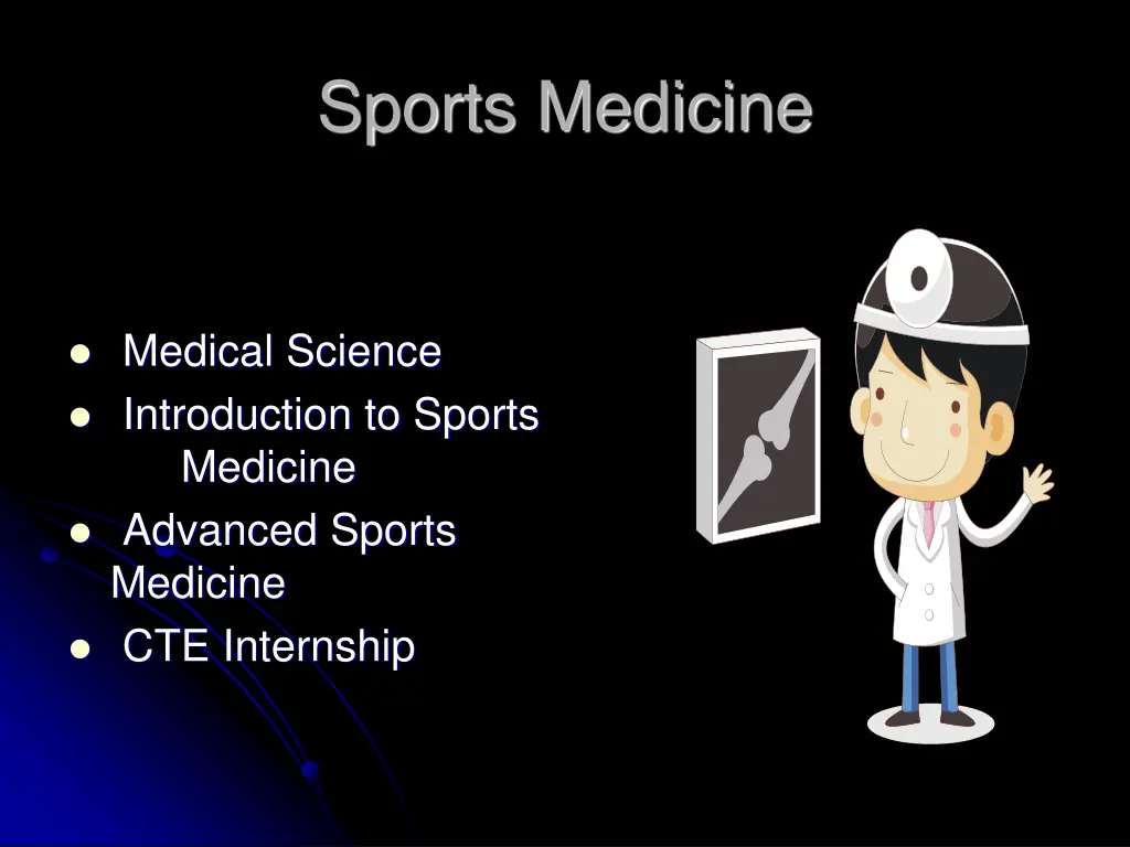 sports medicine