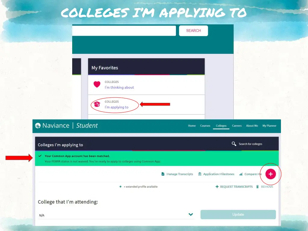 colleges i m applying to