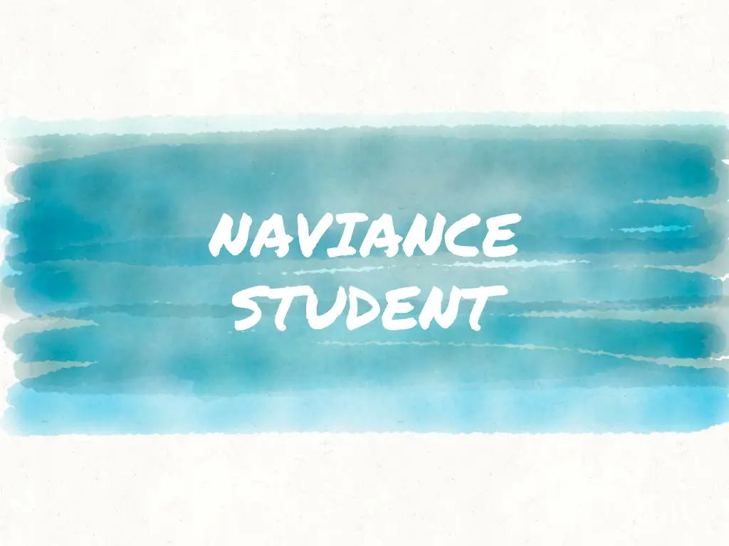 naviance student