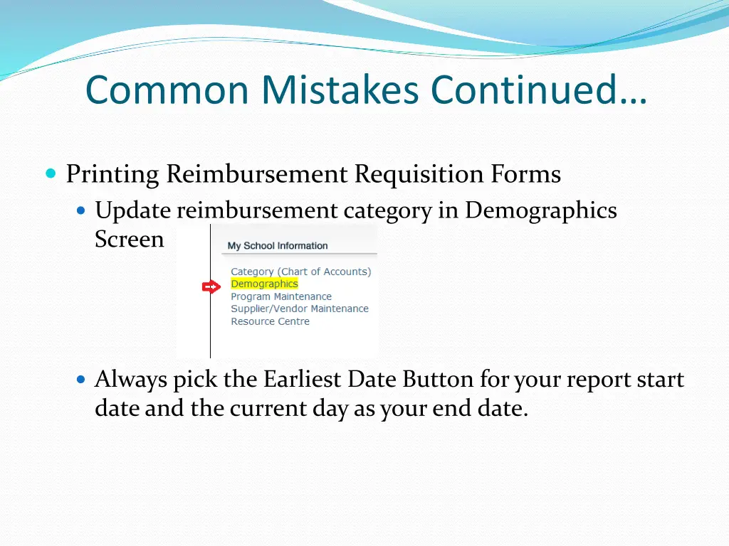 common mistakes continued 8