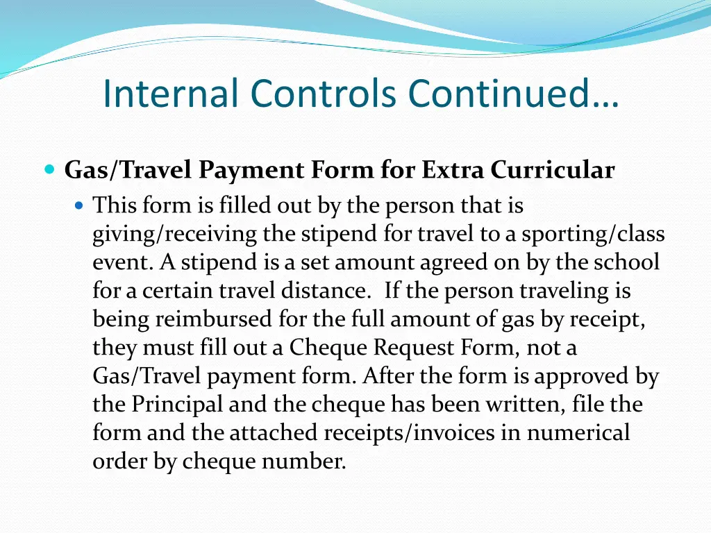 internal controls continued 10