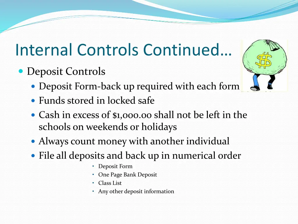 internal controls continued 16