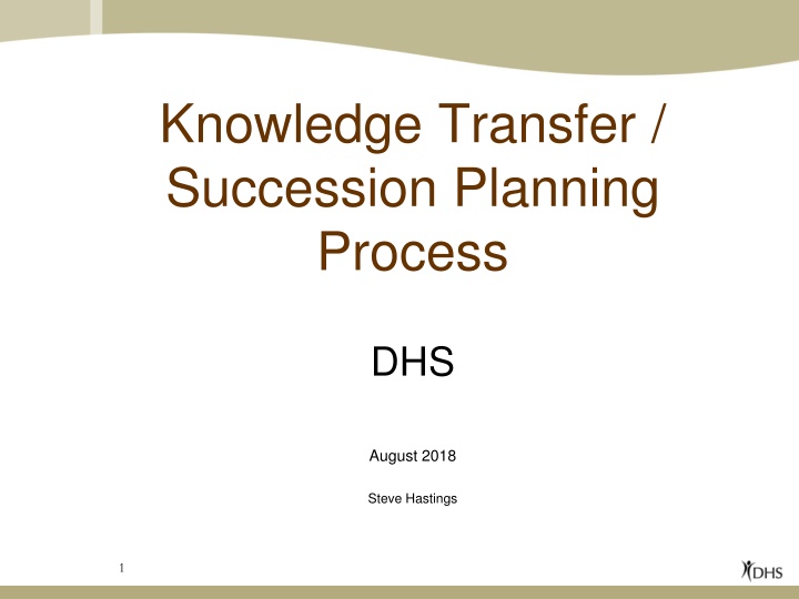 knowledge transfer succession planning process