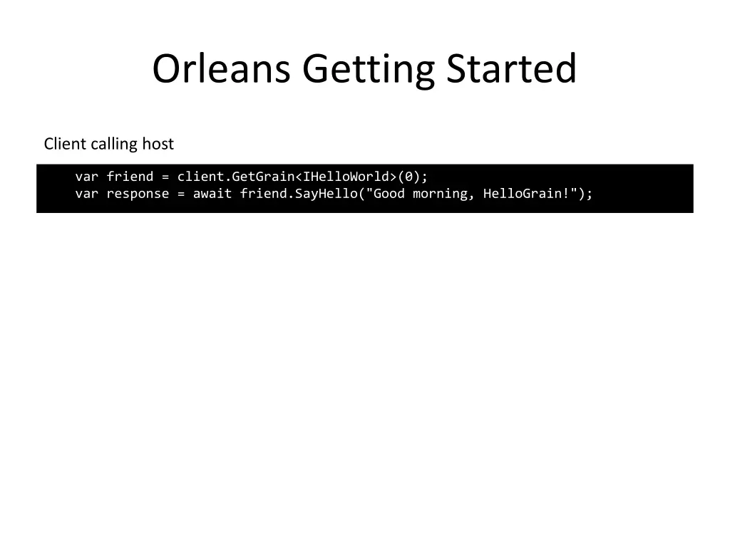 orleans getting started 10