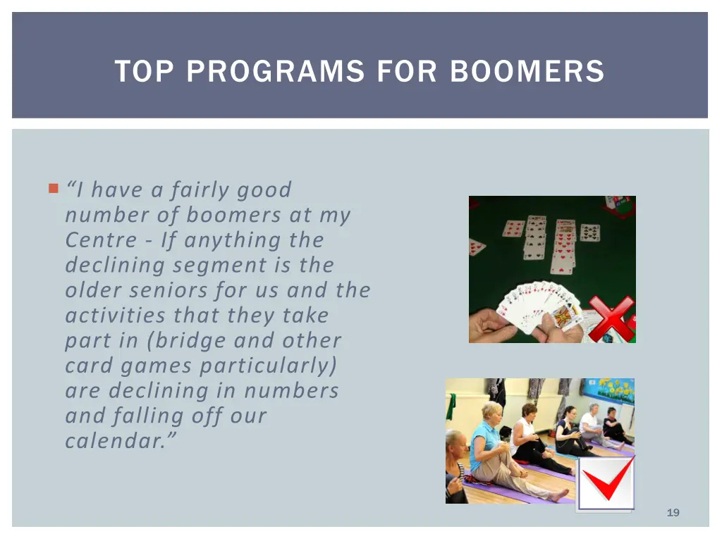 top programs for boomers 1